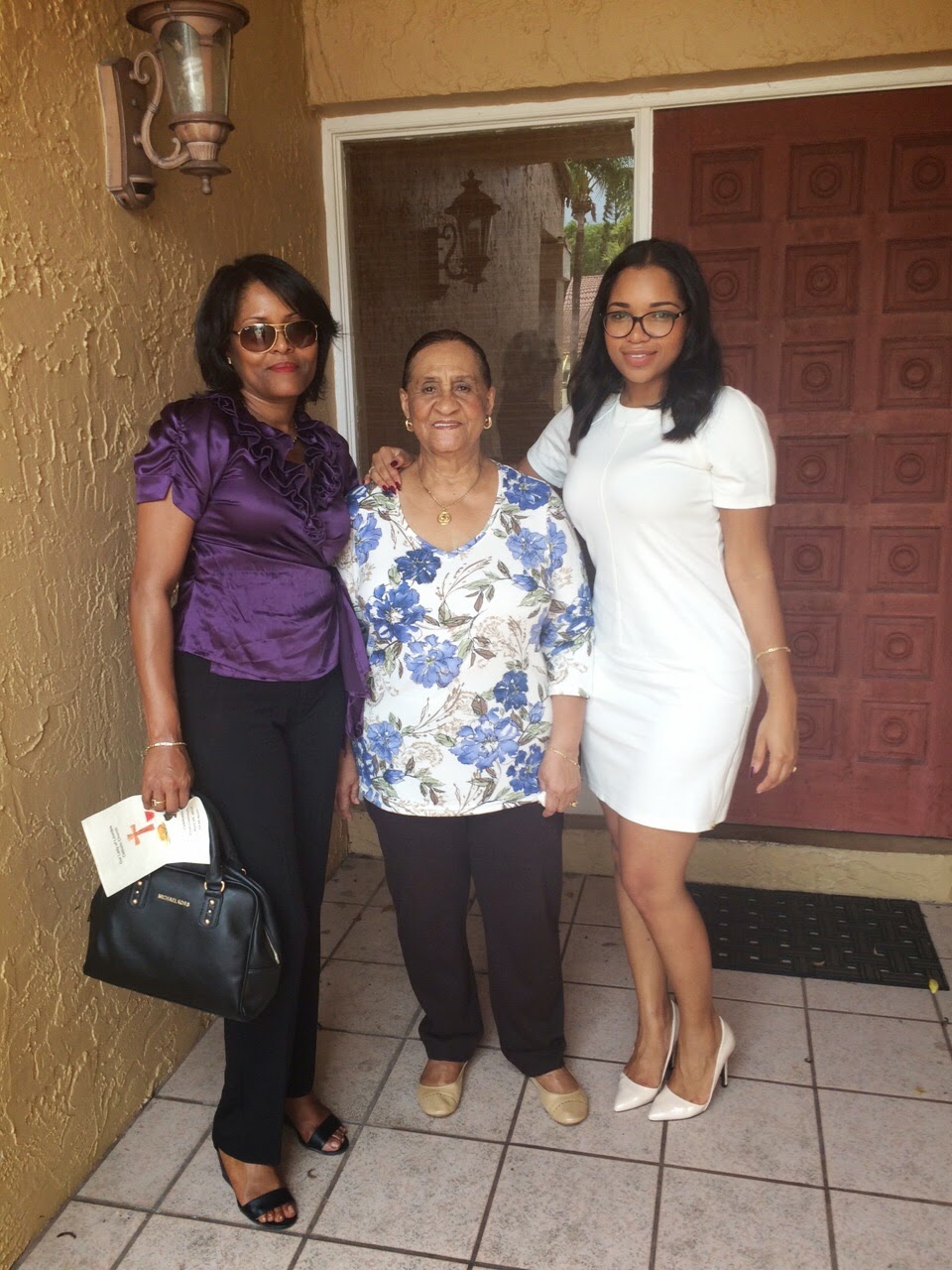 Three Generations — Mother, Grandmother & Daughter